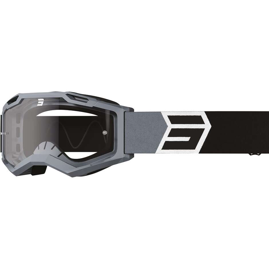 Goggles Moto Cross Enduro Shot ASSAULT 2.0 SOLAR Gray
