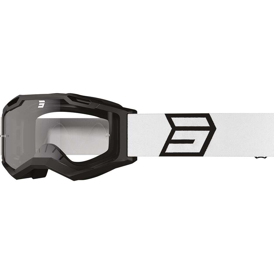 Goggles Moto Cross Enduro Shot ASSAULT 2.0 SOLAR Matt White