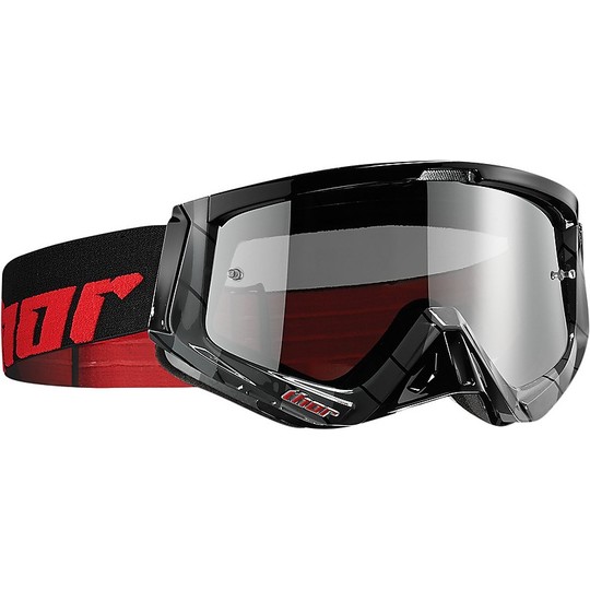 Goggles Moto Cross Enduro Thor Sniper 2016 Double Lens Chase Black Red