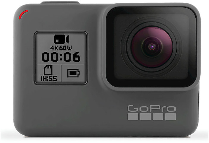  GoPro HERO6 Black — Waterproof Digital Action Camera for  Travel with Touch Screen 4K HD Video 12MP Photos : Electronics