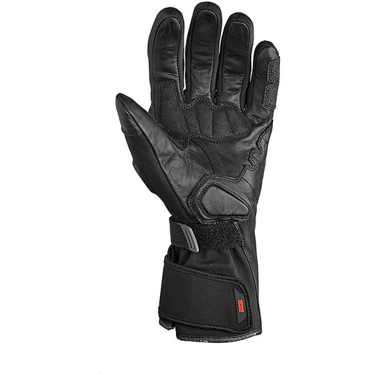 Gore Tex Ixs Viper Black Motorcycle and Fabric Gloves