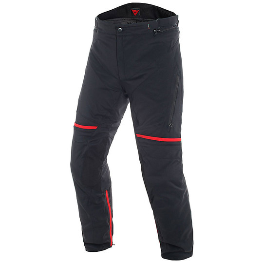 Gore-Tex Motorcycle Trousers Dainese CARVE MASTER 2 Black Red