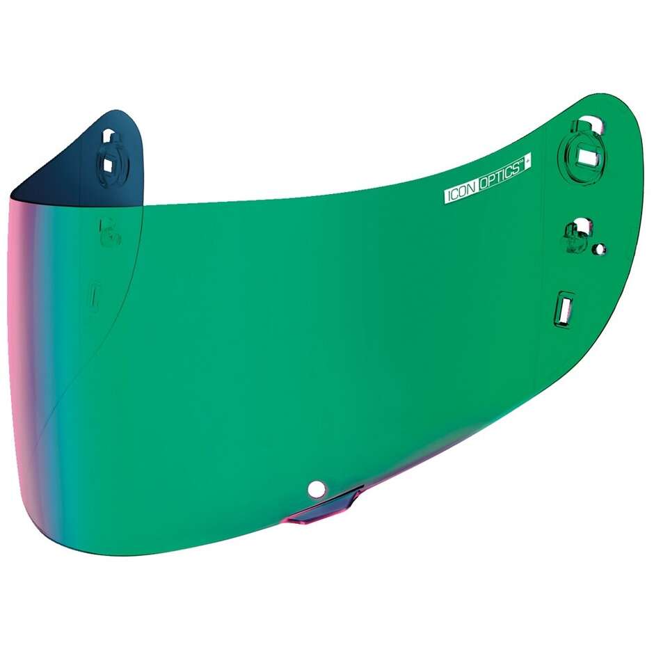 Green Icon Optics RST Visor for AIRFRAME PRO Helmet; AIRMADA; AIRFORM 22.06
