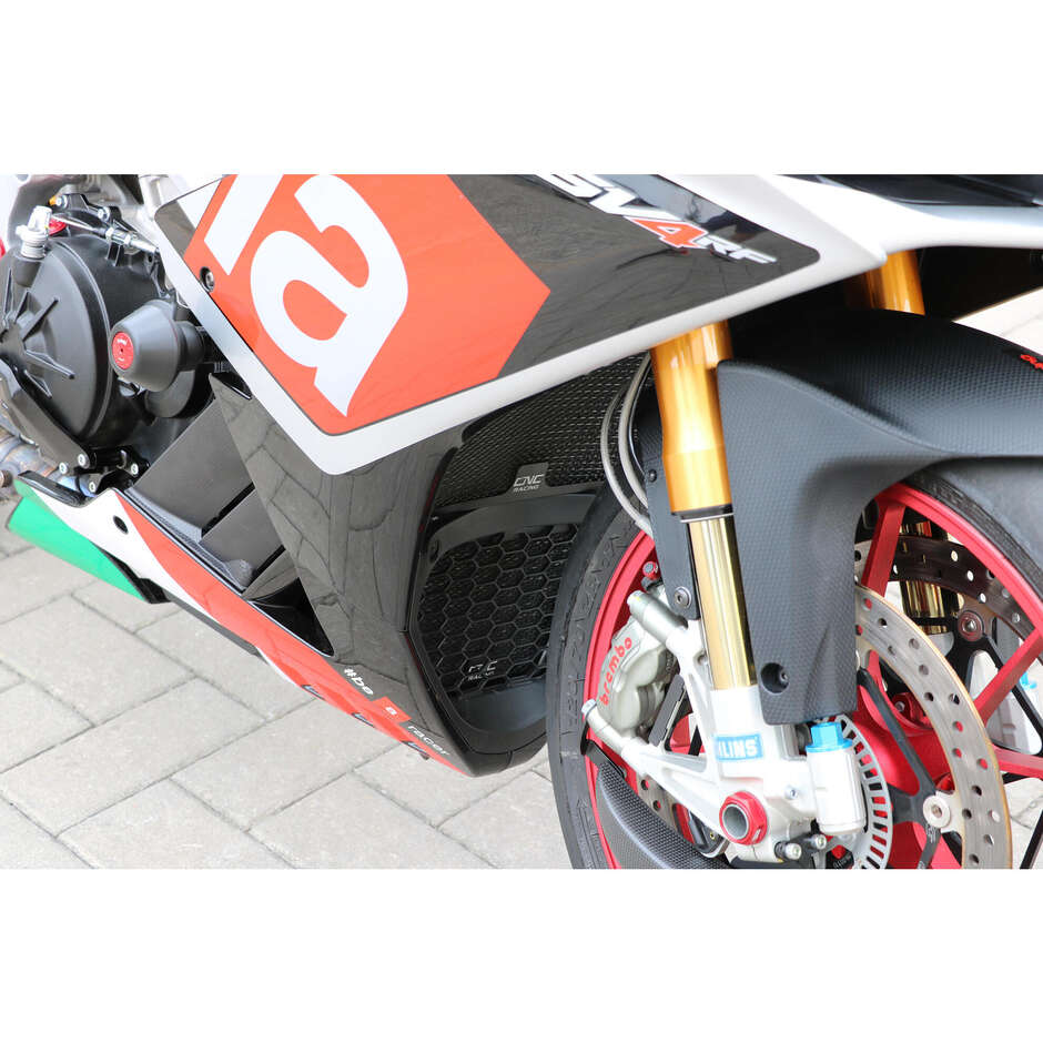 Griglia radiatore Aprilia CNC Racing RA001 Nero