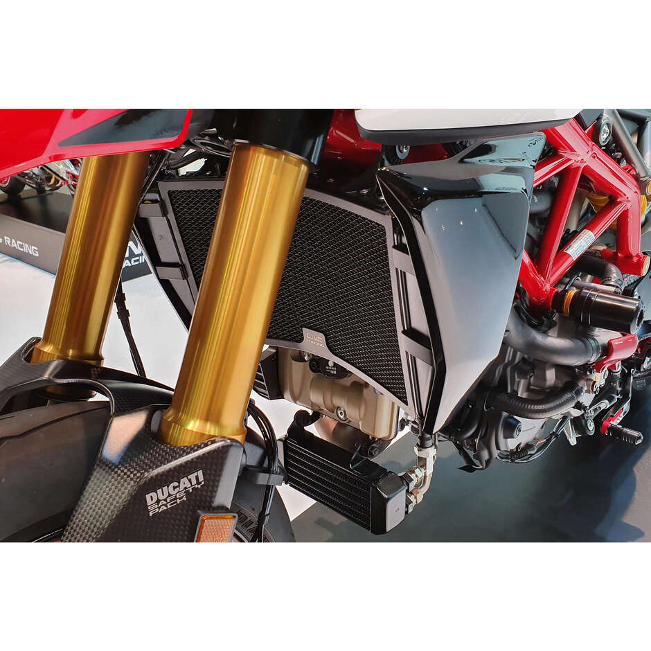 Griglia radiatore Ducati Monster - Supersport - Hypermotard CNC Racing RA012 Nero