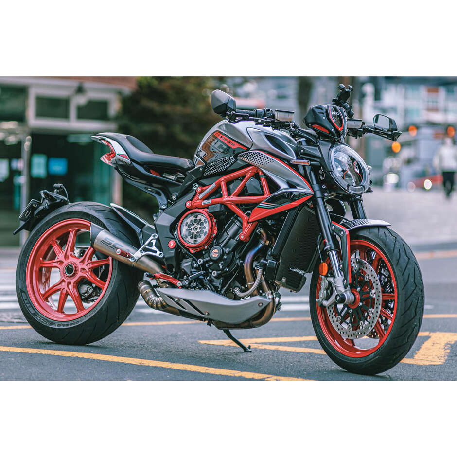 Griglia radiatore MV Agusta Dragster CNC Racing RA064 Nero