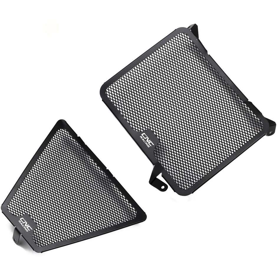 Grille de radiateur Ducati Streetfighter 848 1098 CNC Racing RA014 Noir