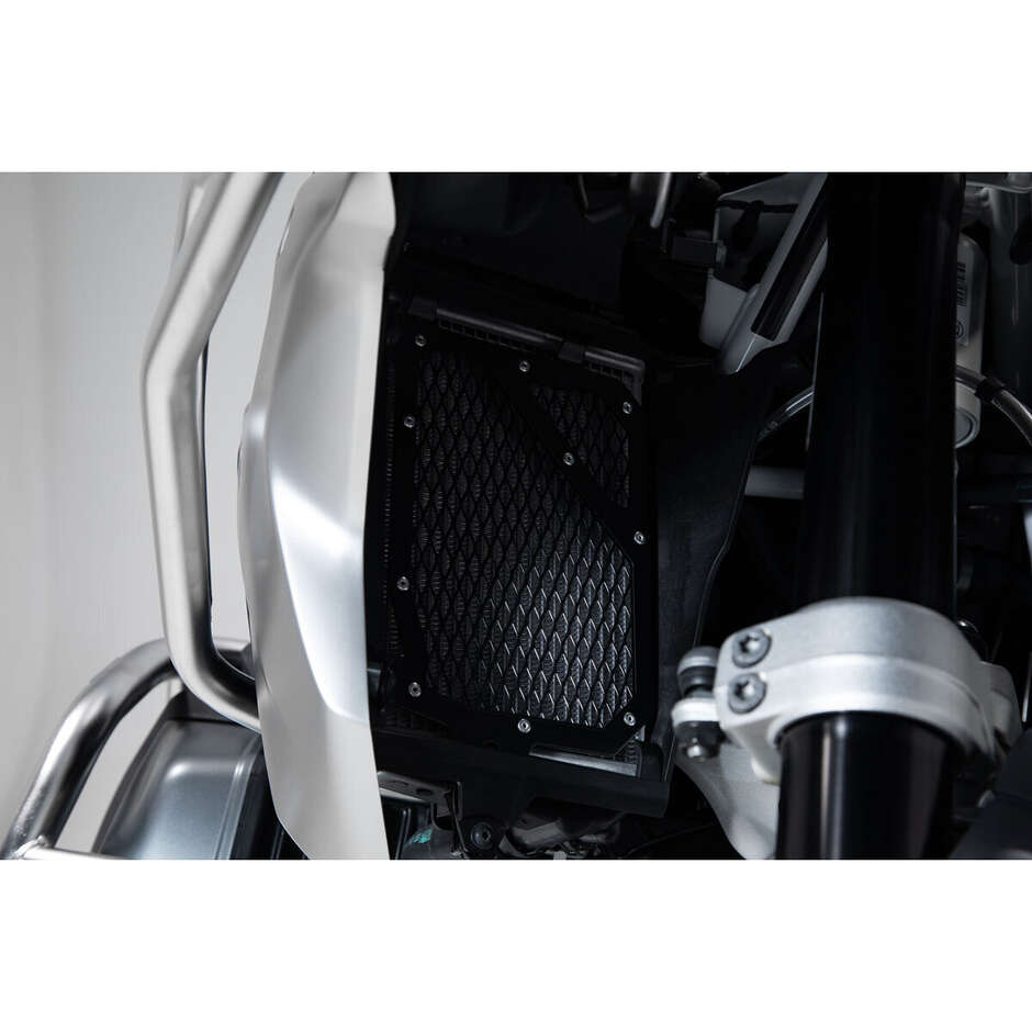 Grille de radiateur noire SW-Motech KLS.07.870.10000/B pour BMW R 1200 GS (16-18), R 1250 GS (18-)