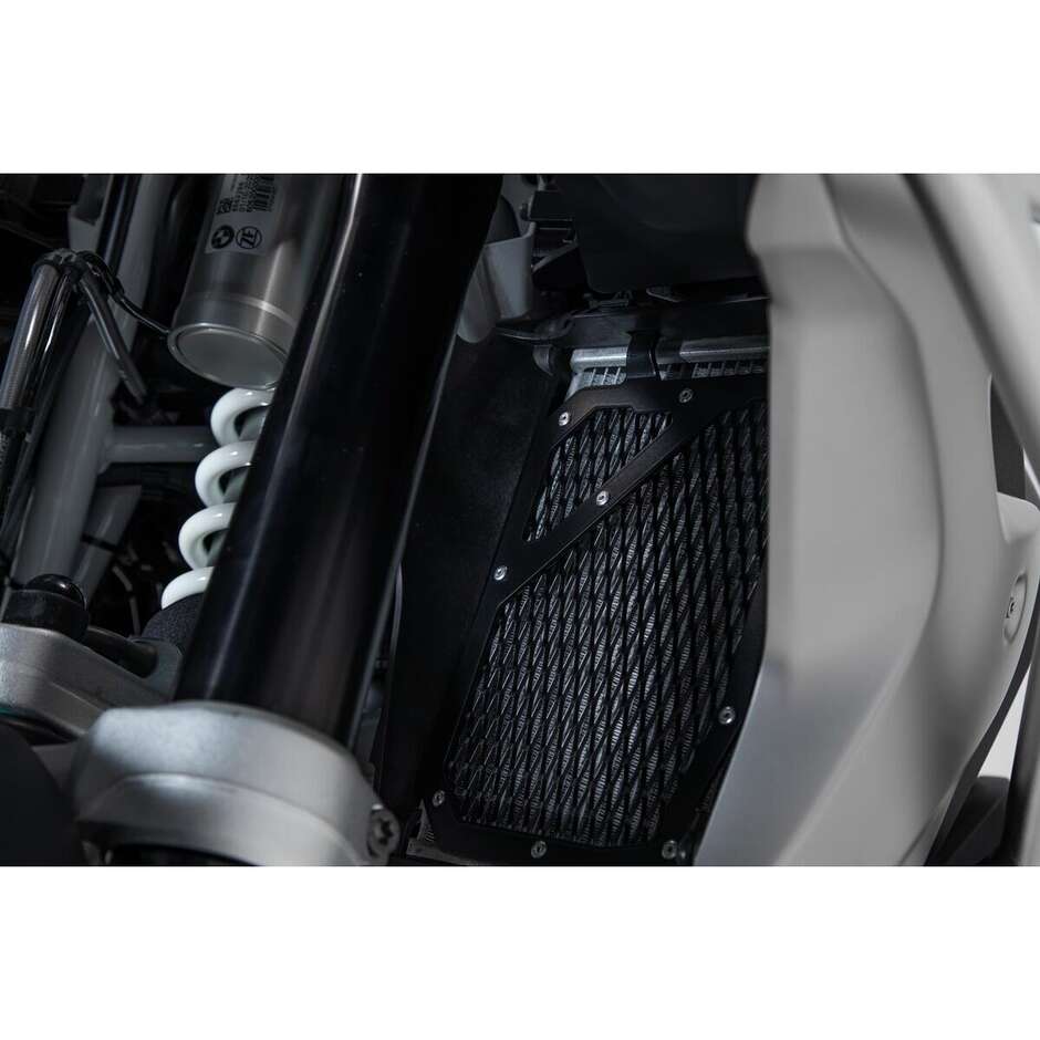 Grille de radiateur noire SW-Motech KLS.07.870.10000/B pour BMW R 1200 GS (16-18), R 1250 GS (18-)