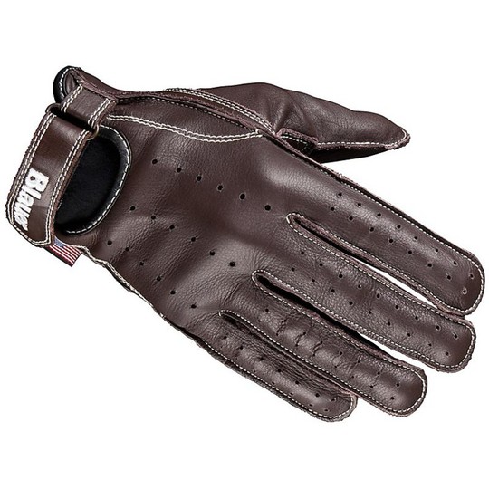 Guant Blauer Motorcycle Leather Brown CafeRacer