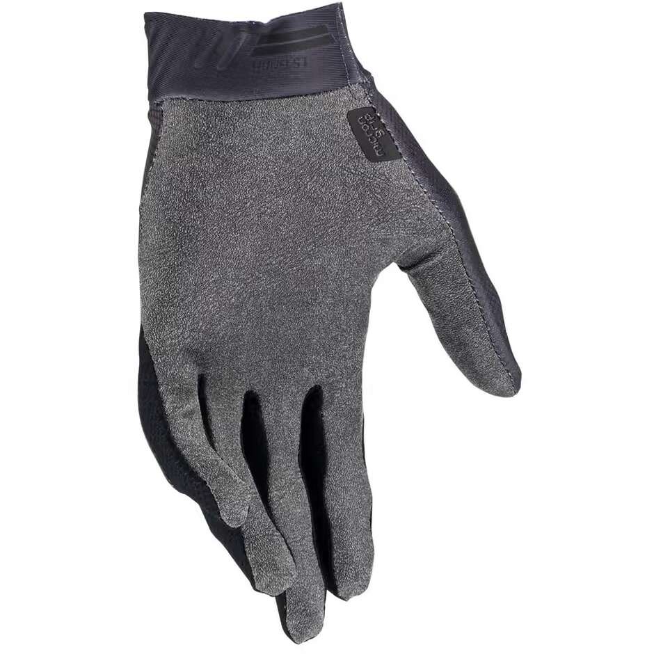 Guanti Bambino Moto Cross Enduro Leat 1.5 MINI Grigio Nero
