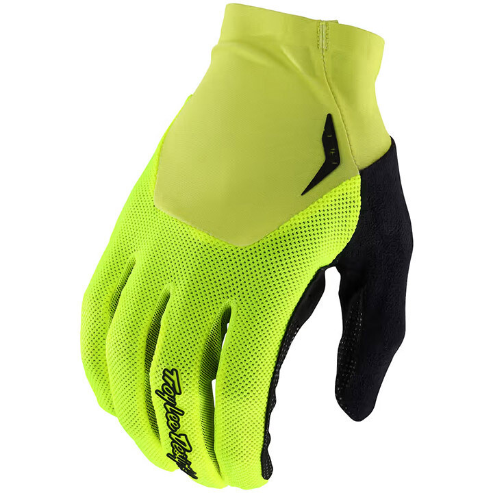 Guanti Bici Donna Troy Lee Design ACE GLOVE MONO ACID Giallo taglia L