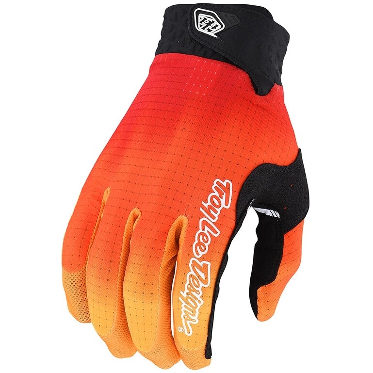 Guanti Bici Troy Lee Design AIR GLOVE JET FUEL Nero Rosso taglia 2XL