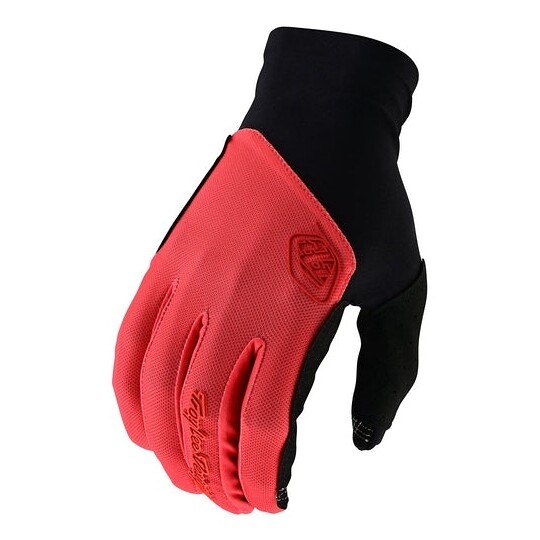 Guanti Bici Troy Lee Design FLOWLINE GLOVE MONO FIRE ORANGE taglia L