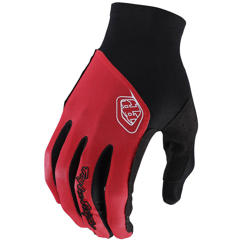 Guanti Bici Troy Lee Design FLOWLINE GLOVE MONO Rosso