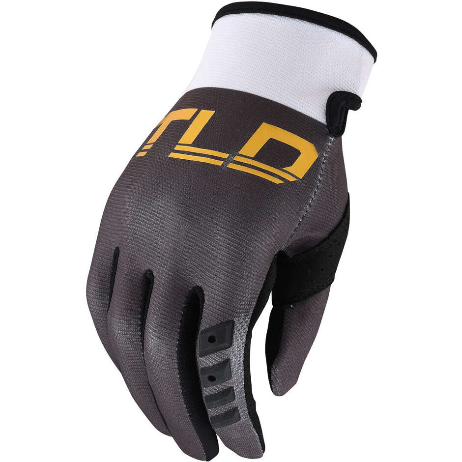 Guanti Bici Troy Lee Design WOMENS GP GLOVE Grigio Oro taglia S
