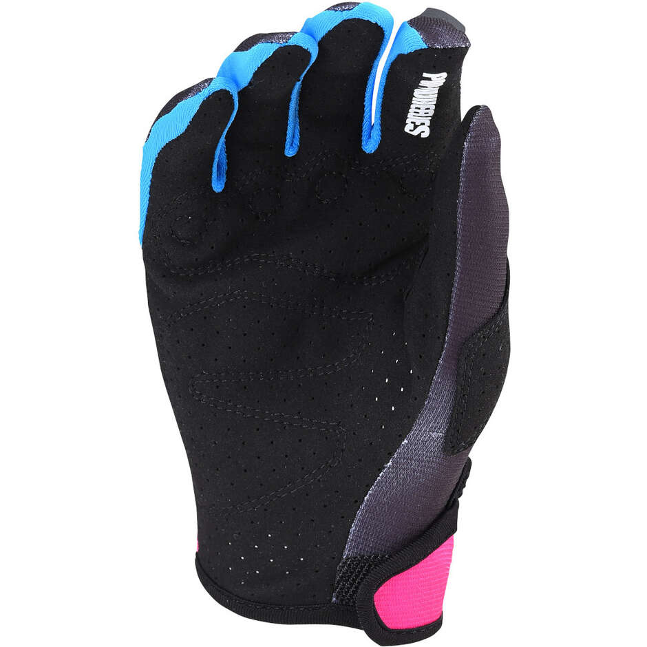 Guanti Bici Troy Lee Design WOMENS GP GLOVE Nero Giallo Rosa