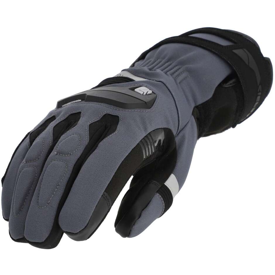 Guanti da Moto Tecnici in Tessuto CE WINTER TOUR Ner taglia L