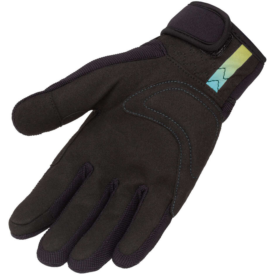 Guanti Donna Moto in Tessuto Tucano Urbano 9961hw LADY MIKY Gradient Giallo