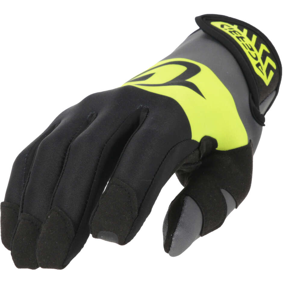 Guanti Moto CE NEOPRENE 3.0 Giallo Nero taglia XL