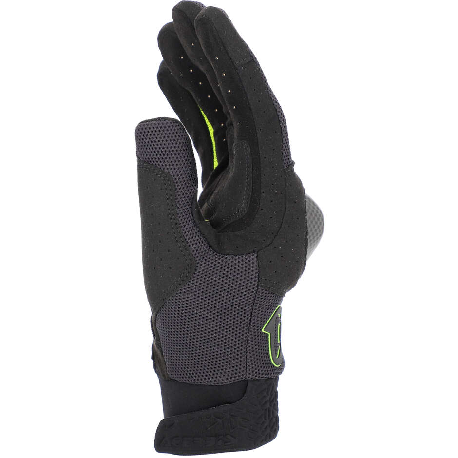 Guanti Moto Acerbis CE RAMSEY MY VENTED PRO Nero Giallo