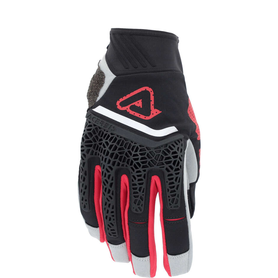 Guanti Moto Acerbis ENDURO PRO Nero Rosso