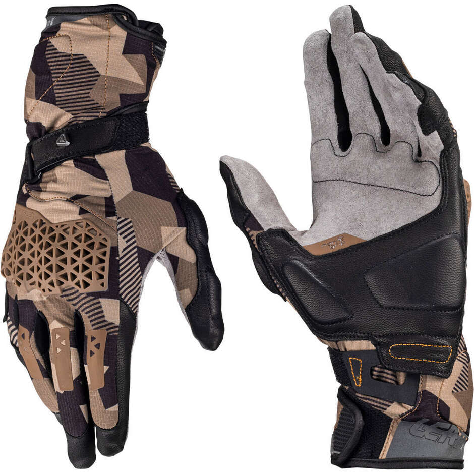 Guanti Moto Adventure ADV X-FLOW 7.5 Marrone taglia M