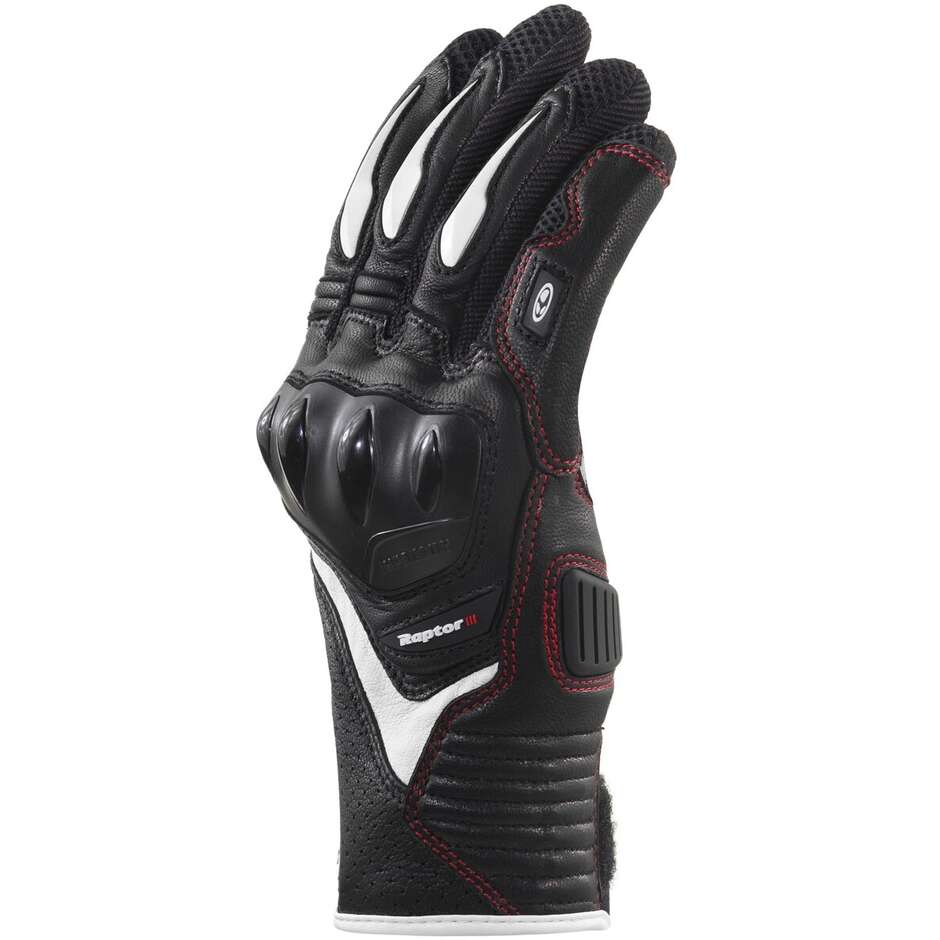 Guanti Moto Clover RAPTOR 3 Nero Bianco