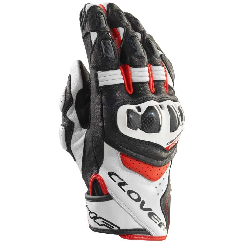 Guanti Moto RSC-4 SPORT Bianco Rosso taglia 2XL