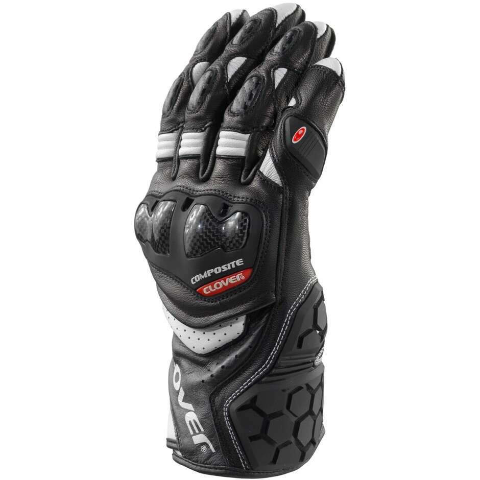 Guanti Moto Clover RSC-4 SPORT Nero Bianco