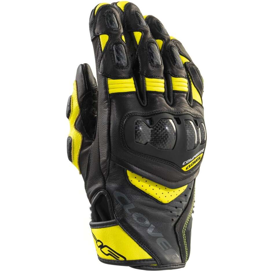 Guanti Moto RSC-4 SPORT Nero Giallo taglia M