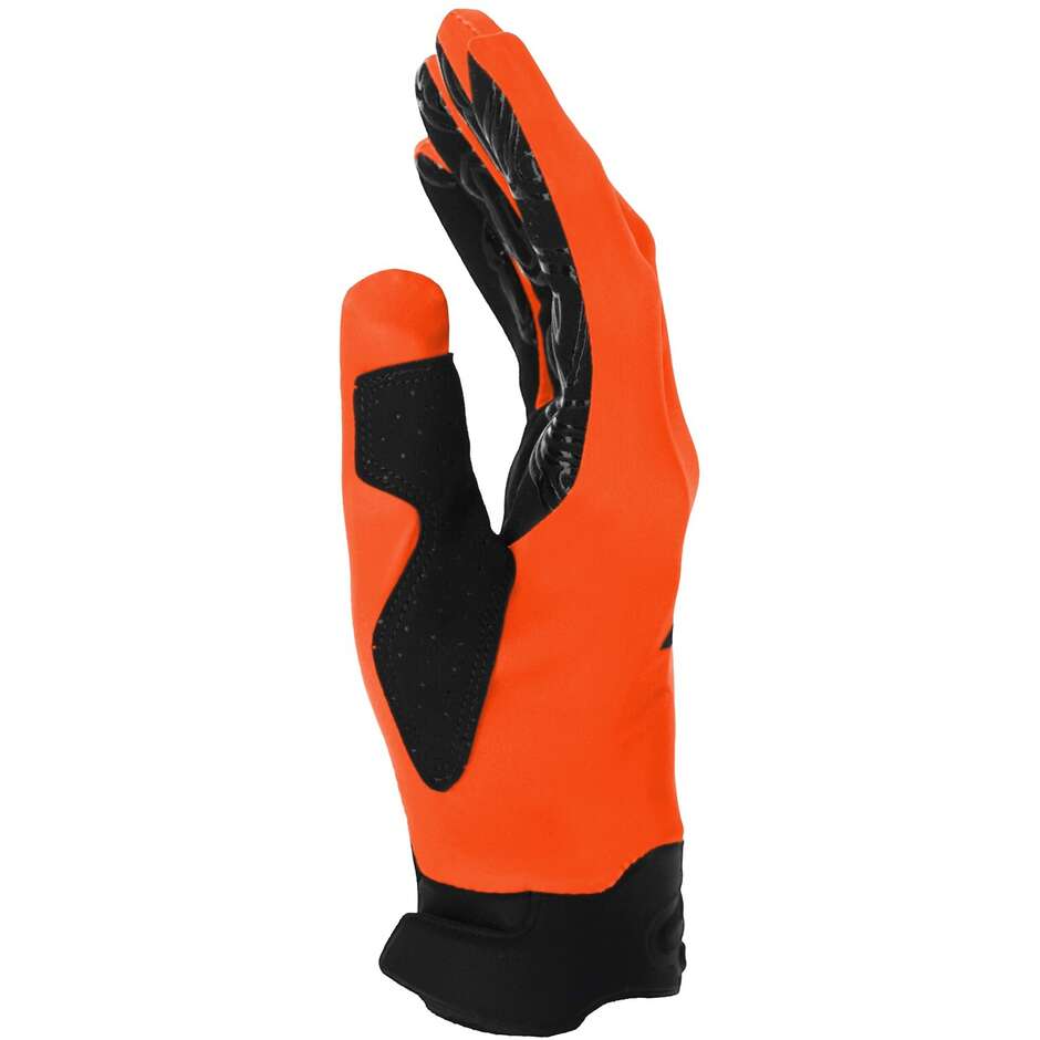Guanti Moto Cross Acerbis MX LINEAR 2.0 Arancio Nero