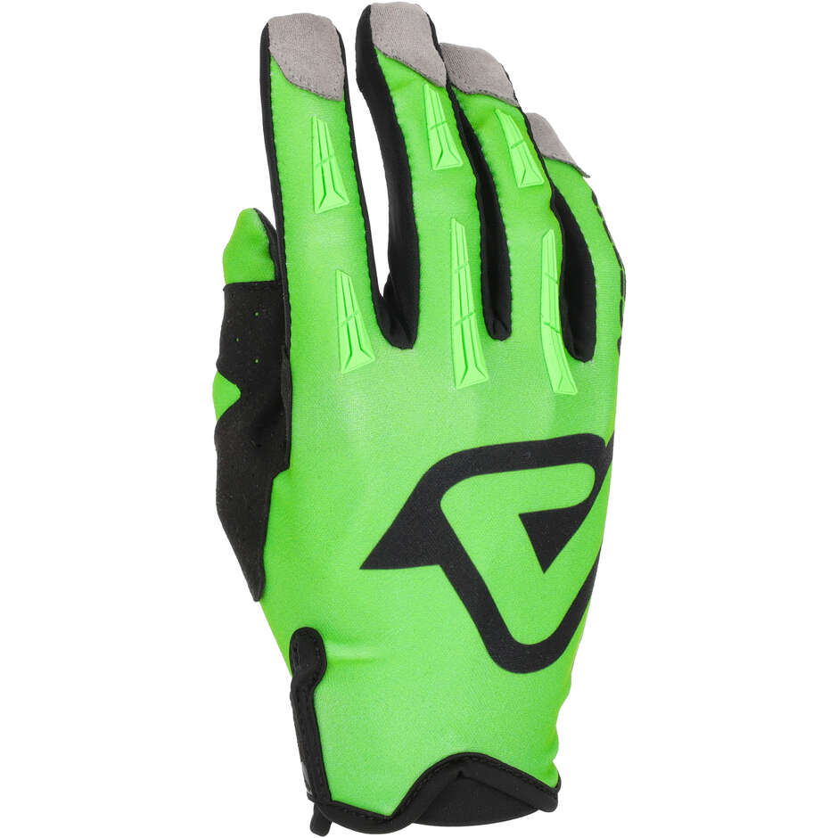 Guanti Moto Cross Acerbis MX X-P 2.0 Verde Fluo Nero