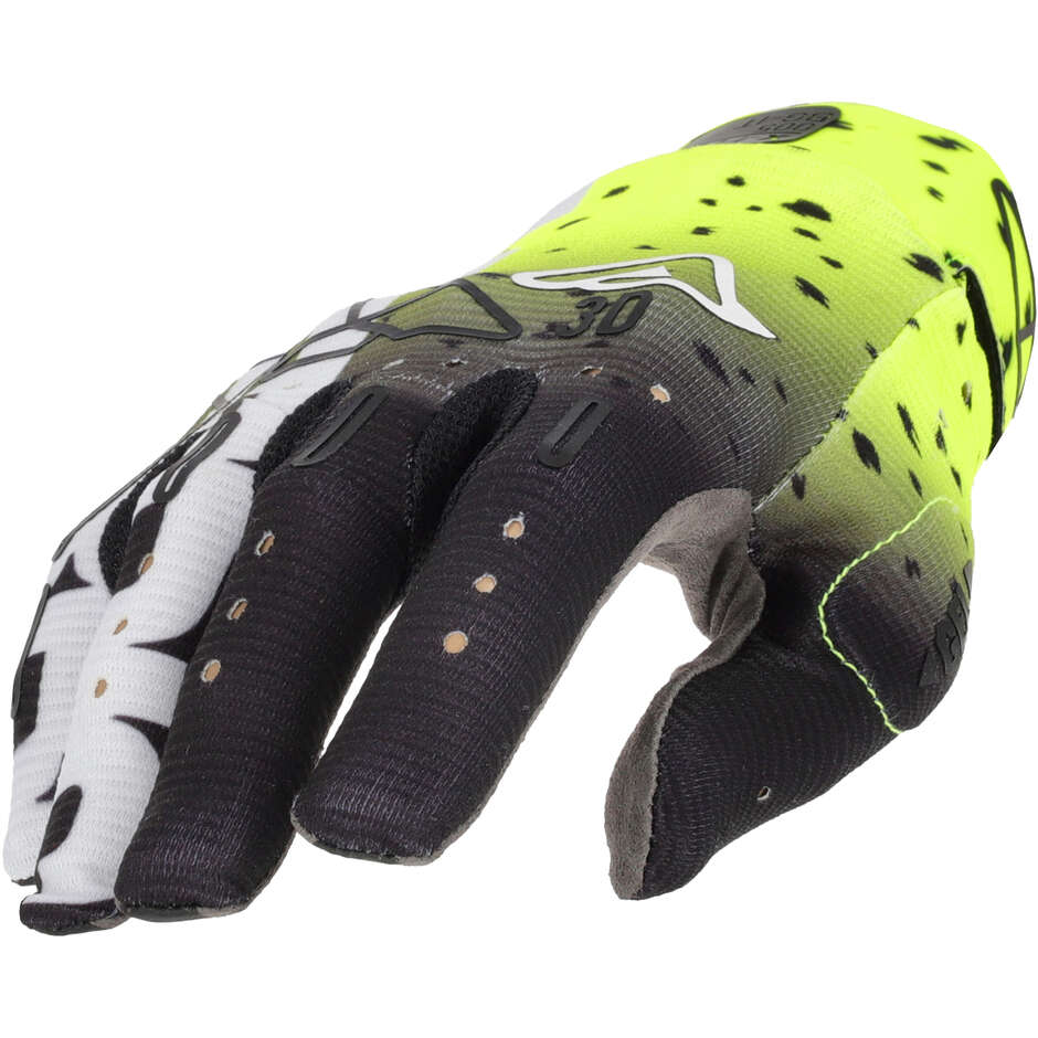 Guanti Moto Cross Acerbis X-FLEX 2.0 Nero Giallo Fluo