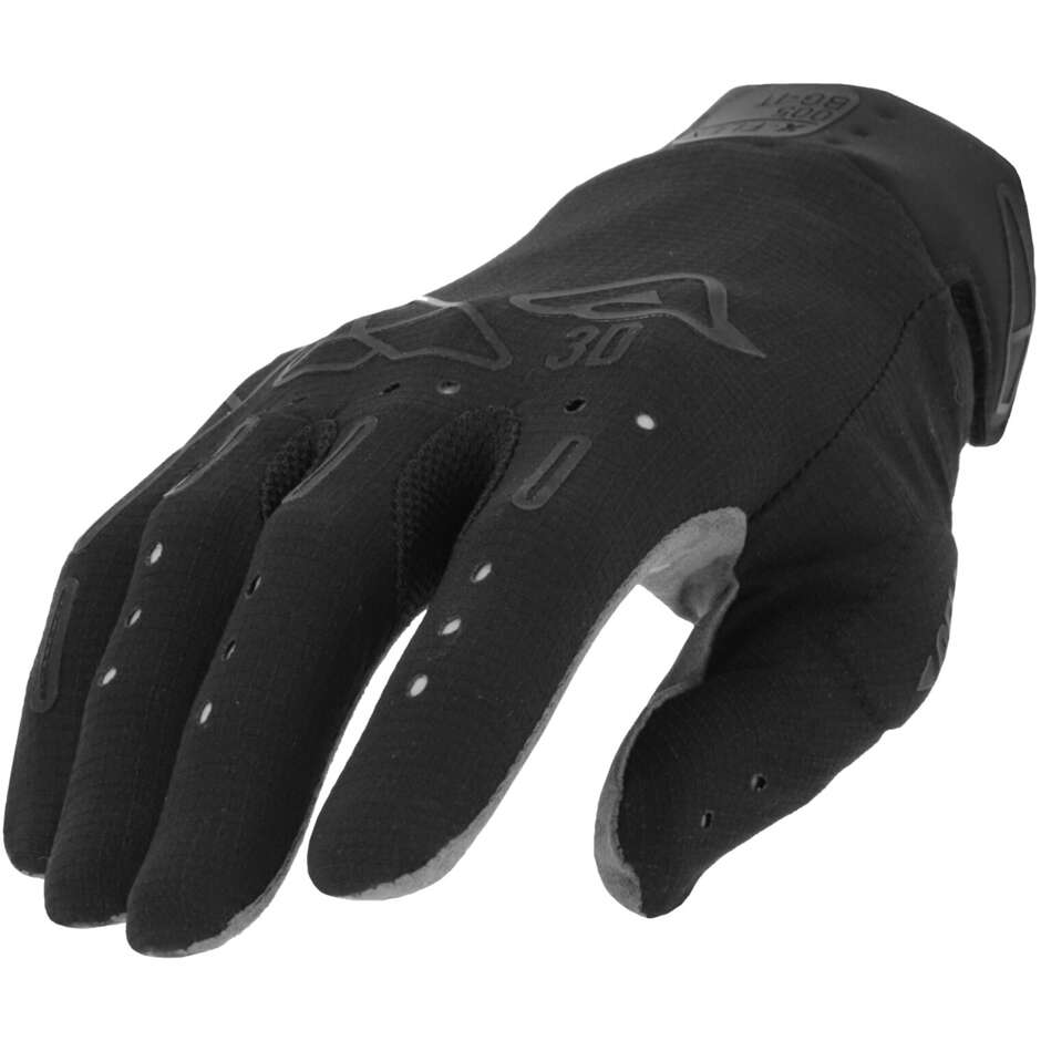 Guanti Moto Cross X-FLEX 2.0 Nero taglia XL