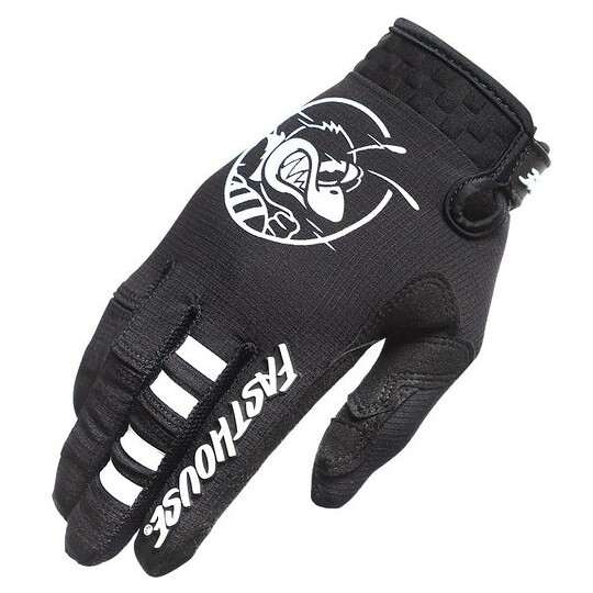 Guanti Moto Cross Bambino ELROD 24.1 OG NERI taglia XS