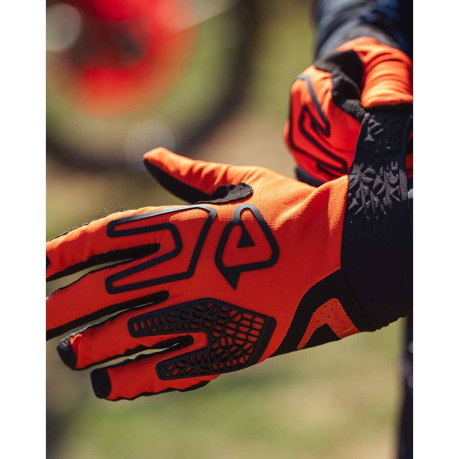 Guanti Moto Cross Enduro Acerbis ENDURO RACE Arancio