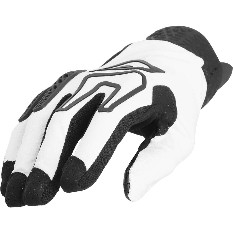 Guanti Moto Cross Enduro ENDURO RACE Bianco taglia 3XL