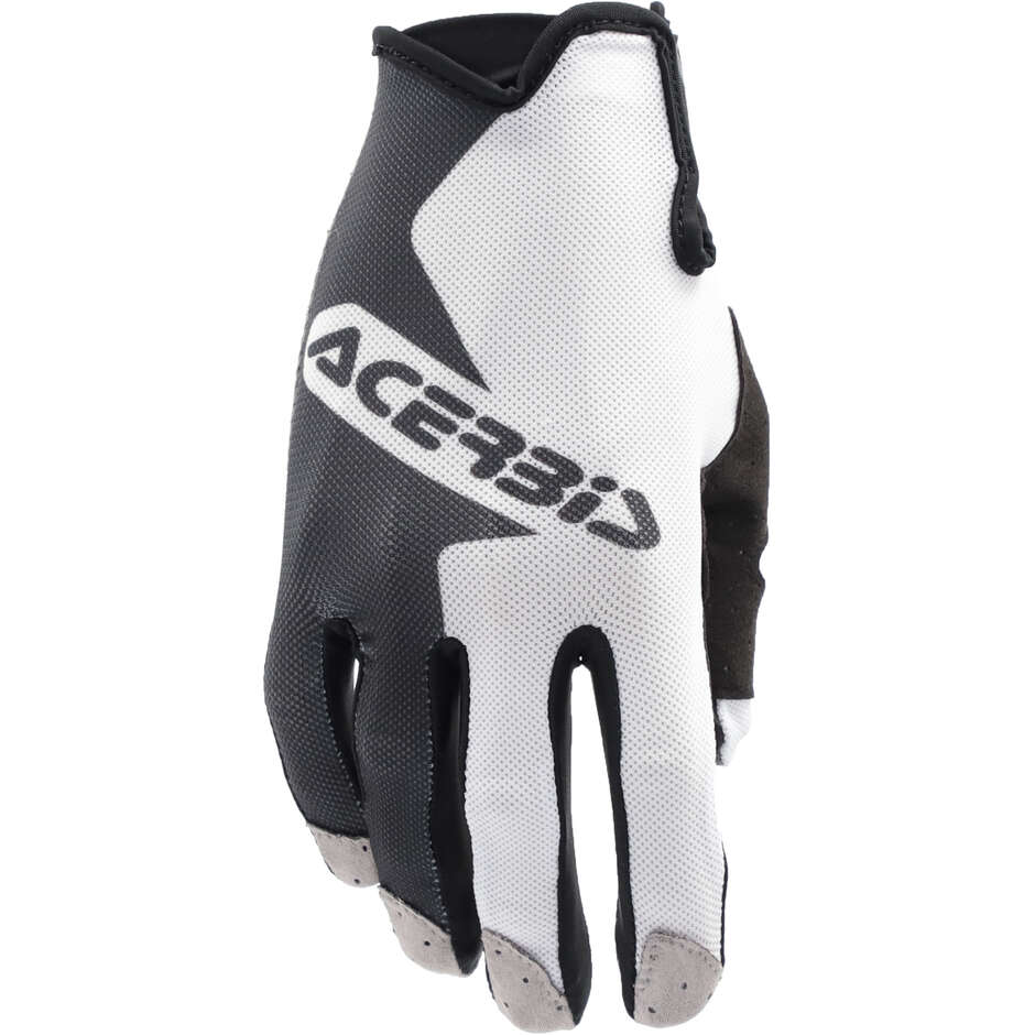 Guanti Moto Cross Enduro Acerbis MX-P 2.0 VENTED Nero Bianco