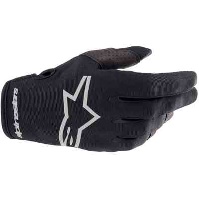 Guanti Moto In Tessuto Alpinestars ATOM Nero Vendita Online 