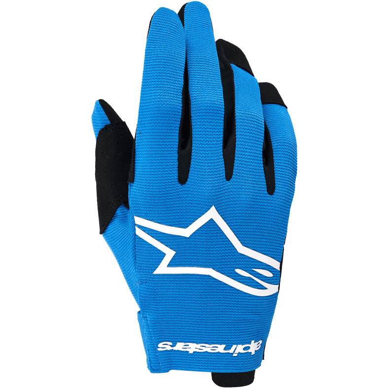Guanti Moto Cross Enduro Radar azzurro bianco taglia XL