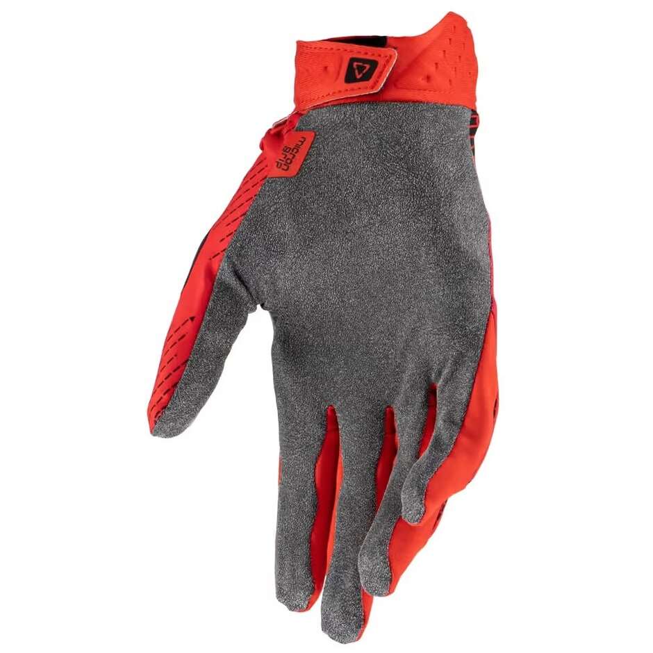 Guanti Moto Cross Enduro Leatt 2.5 WINDBLOCK Rosso Nero