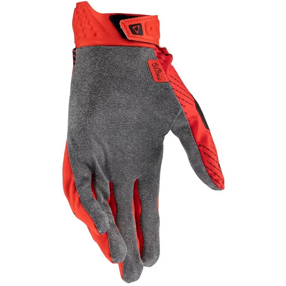Guanti Moto Cross Enduro Leatt 2.5 WINDBLOCK Rosso Nero