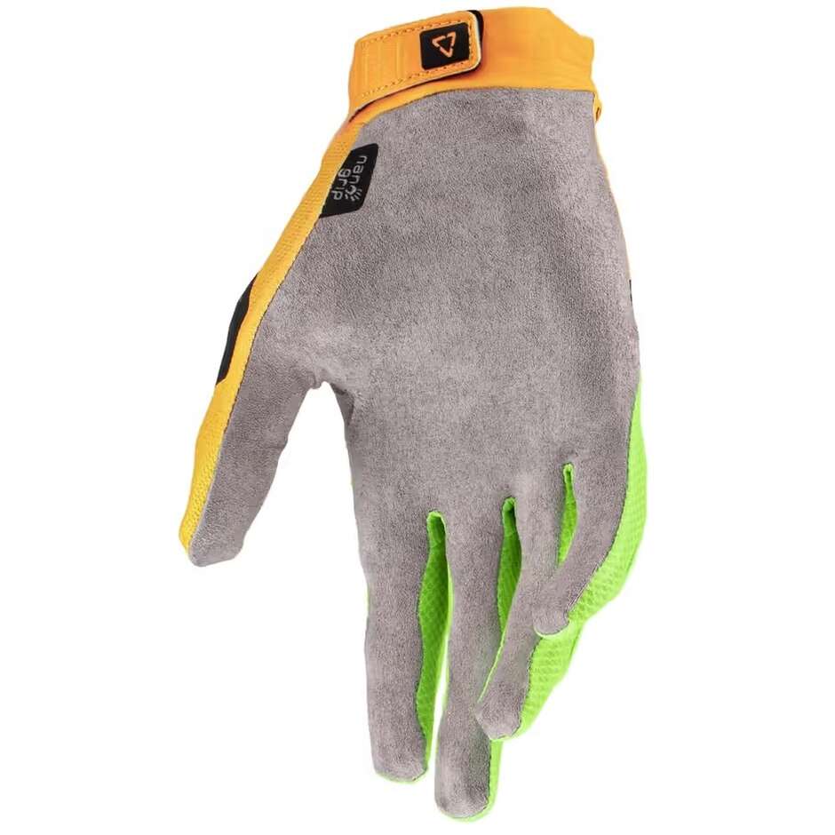 Guanti Moto Cross Enduro Leatt 2.5 X-FLOW Citrus