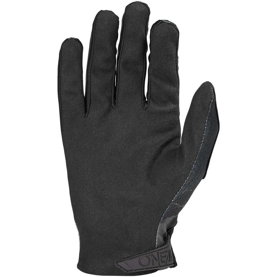 Guanti Moto Cross Enduro Oneal MATRIX ACID Nero Grigio