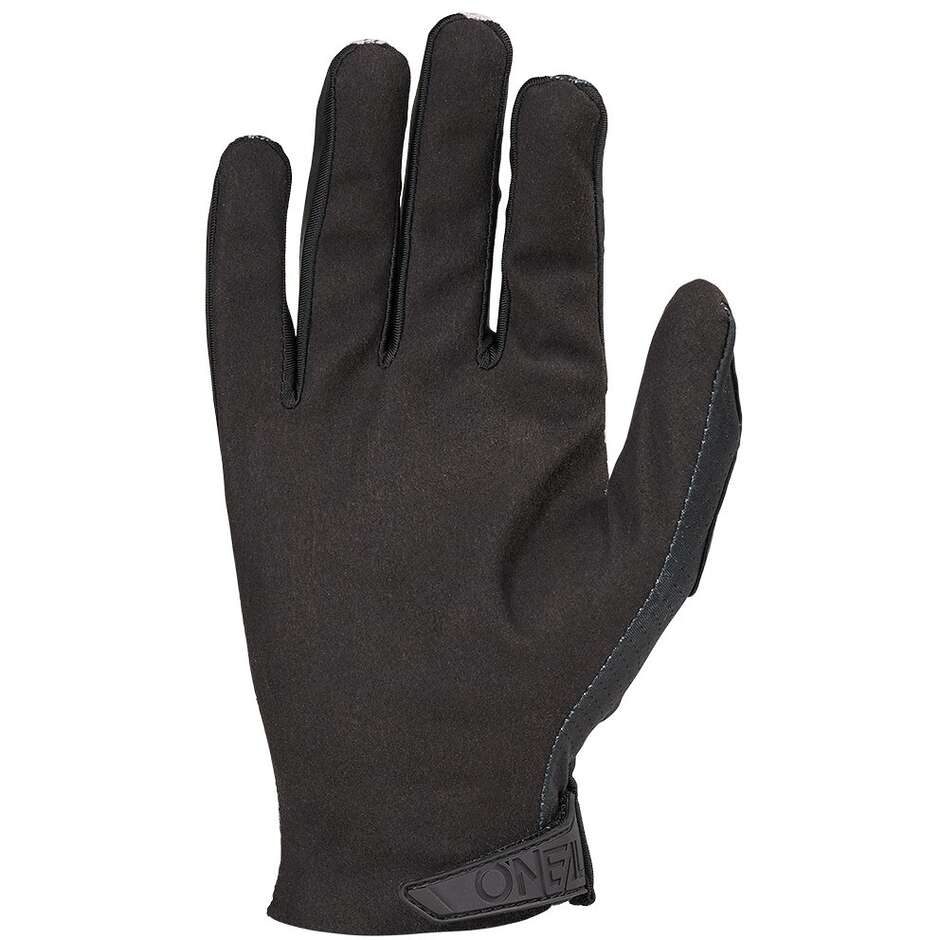 Guanti Moto Cross Enduro Oneal MATRIX RANCID Nero Grigio