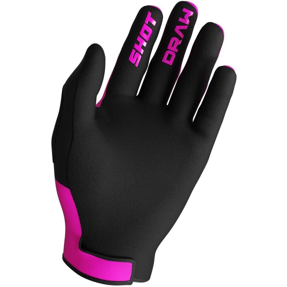 Guanti Moto Cross Enduro Shot DRAW SKY Rosa