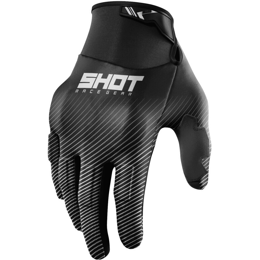 Guanti Moto Cross Enduro DRIFT RIM Nero Bianco taglia 12