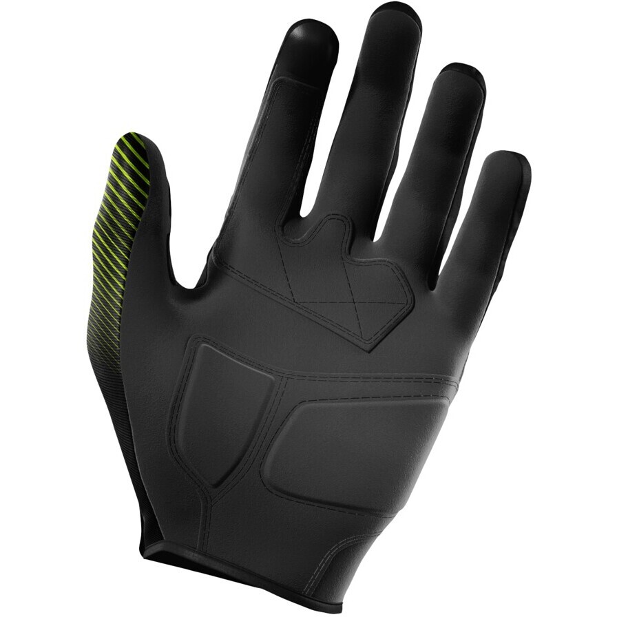 Guanti Moto Cross Enduro Shot DRIFT RIM Nero Giallo Fluo
