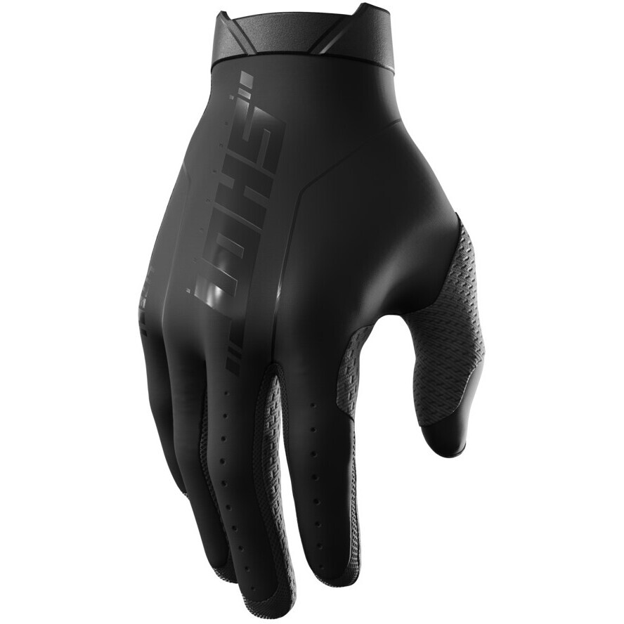 Guanti Moto Cross Enduro Shot LITE PRO Nero